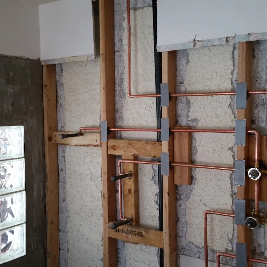 Copper pipe installation for Repiping in Airmont
